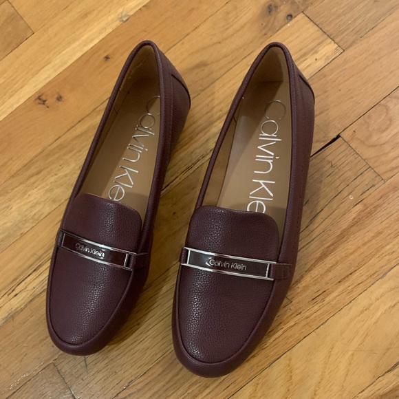 SOLD RARE maroon Calvin Klein LIRA 7.5 - Picture 3 of 11